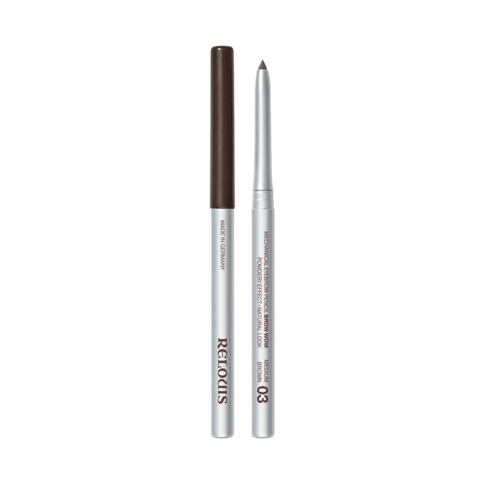 relouis Карандаш для бровей механический BROW WOW тон 03 medium brown (Германия)