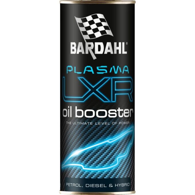 Присадка в моторное масло Bardahl Plasma LXR Oil Booster, комплексная, защищает от износа, для бензиновых и дизельных двигателей, банка 400мл, арт. 2011