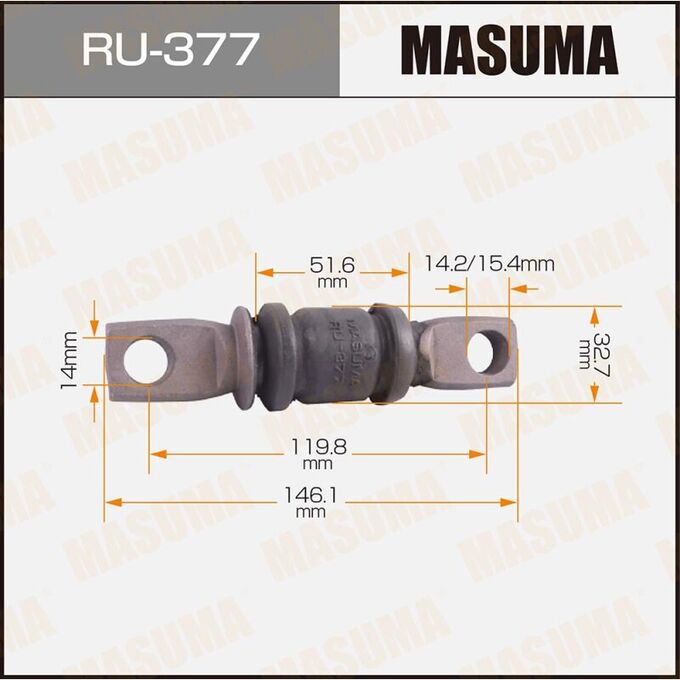 Сайлентблок Masuma, арт. RU-377