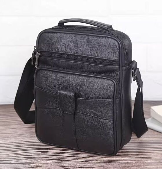Fashion & Bags Сумка мужская через плечо, кожа