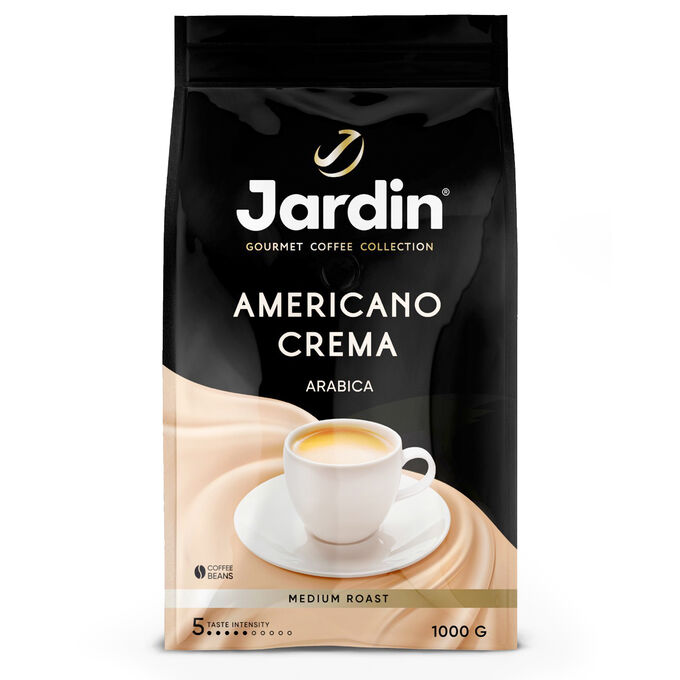 Кофе &quot;JARDIN&quot; Americano Crema 1000 гр. зерно *NEW