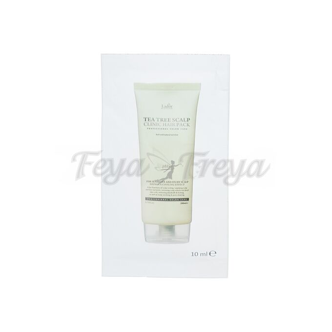 LADOR TEA TREE SCALP CLINIC HAIR PACK 10ml Очищающая маска для кожи головы 10мл (пробник)