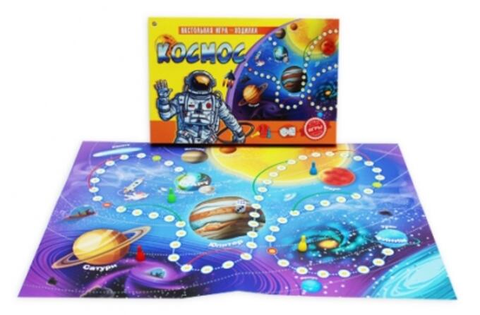 Игра-ходилка &quot;Космос&quot; ,33*22*2,5 см