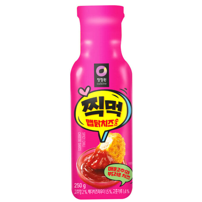 DAESANG Острый сырный чили-соус Spicy chili cheese sauce 250г