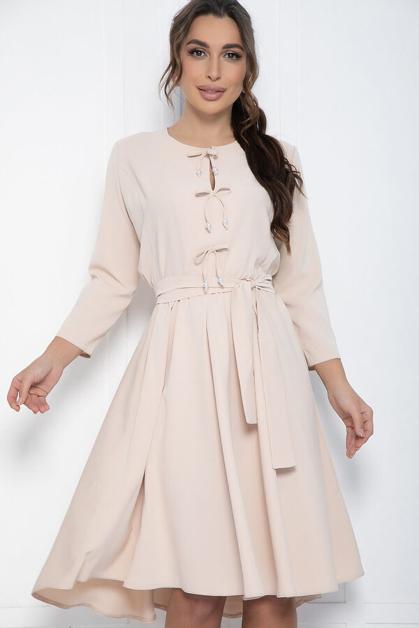 LT Collection Платье Холли (бежевое) П11995