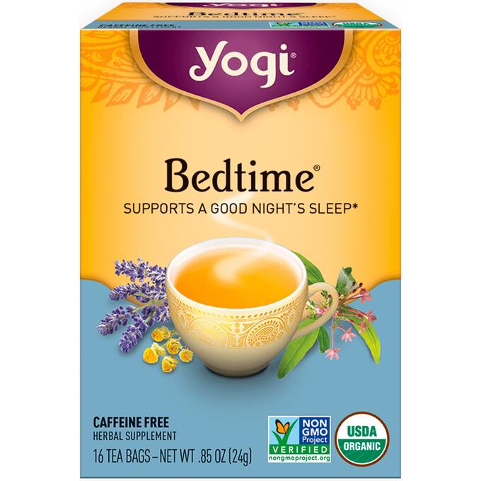 Yogi Tea, Bedtime, без кофеина, 16 чайных пакетиков, 24 г