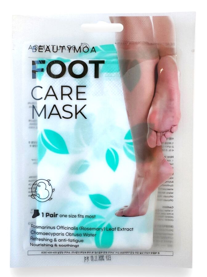 BIORE Увлажняющая маска-носочки для ног BEAUTYMOA Foot Care Mask
