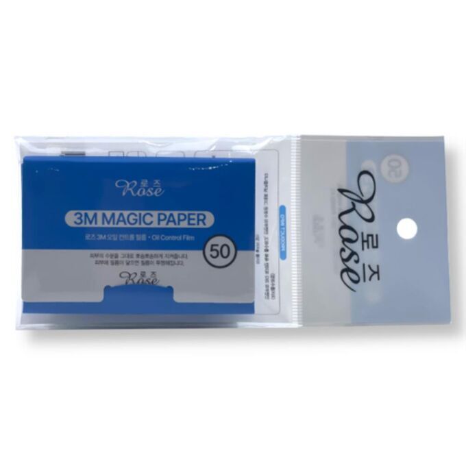 Rosee Матирующие салфетки для лица Rose 3m Magic Paper Oil Control Film