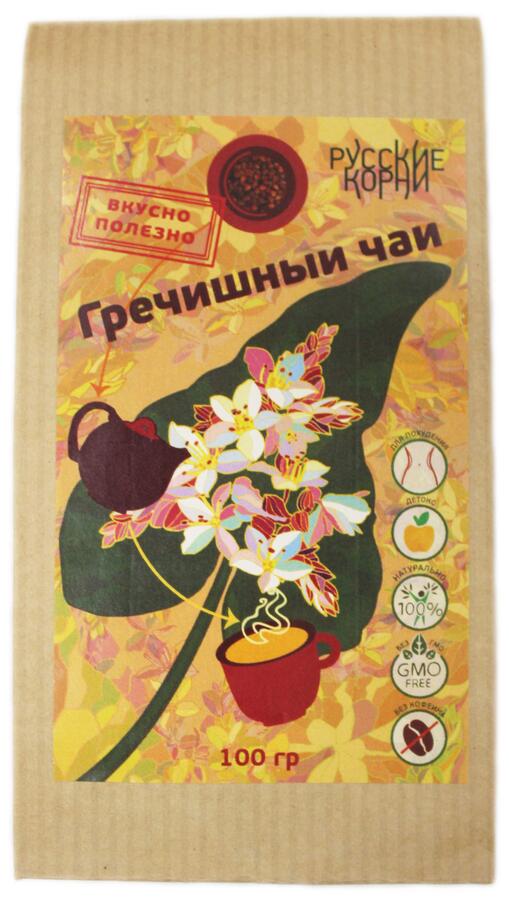 Русские корни Чай гречишный (травяной напиток) 100 гр.