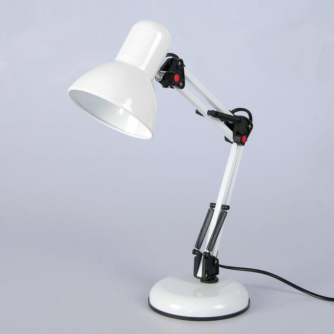 Настольная лампа 1x60W E27 снежно-белая  15,5x15,5x50см