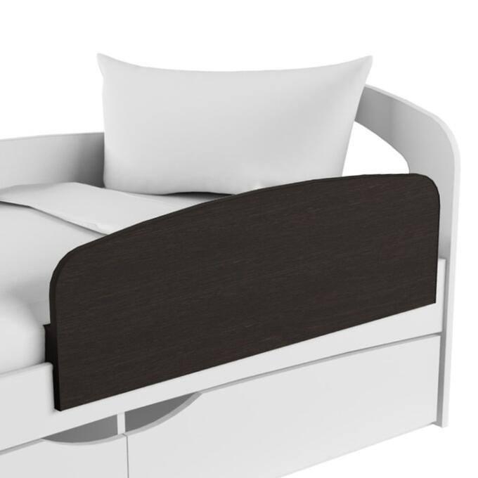 Клик Мебель Бортик для кровати съемный Твист-1, 900х50х300, Венге