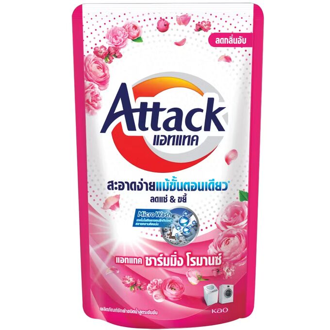 Kao Attack Lique Shaming Romance концентрированное жидкое моющее средство