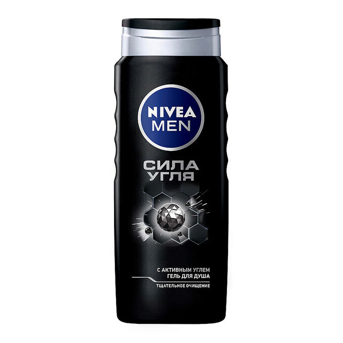 NIVEA MEN Гель для душа Сила угля для мужчин 500 мл.
