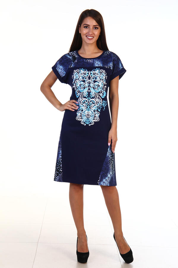 Новое кимоно Платье женское 3-115а (голубой)