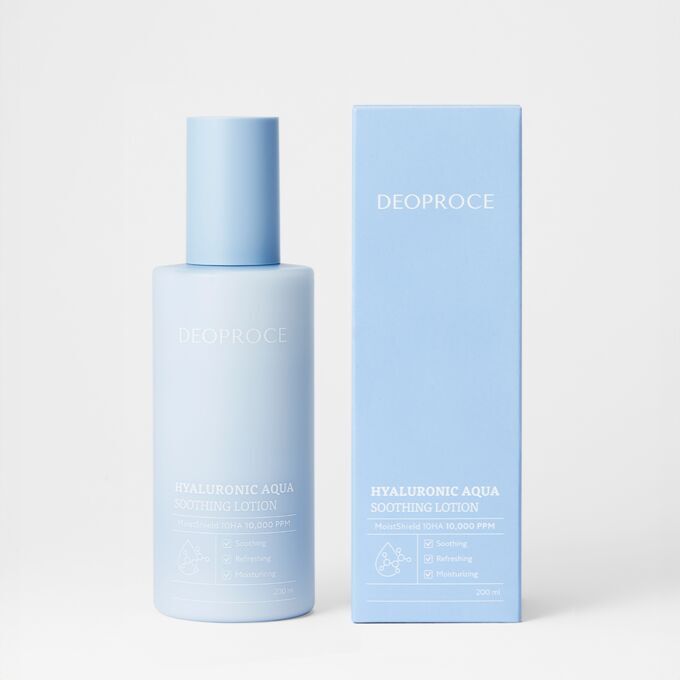 DEOPROCEУспокаивающий лосьон с гиалуроновой кислотой Hyaluronic Aqua Soothing Lotion
