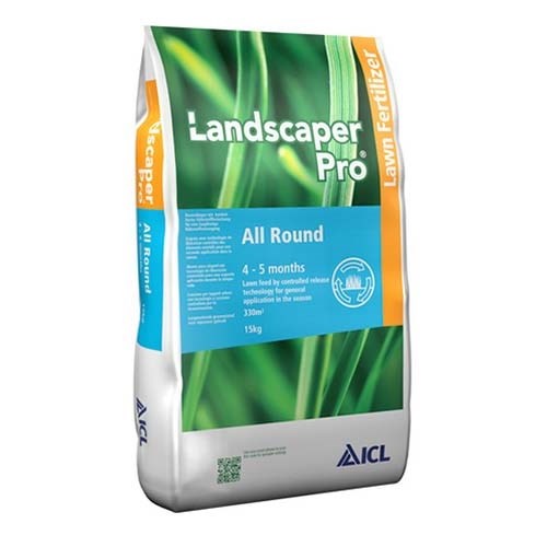 Уд для газона Landscaper Pro All around 15кг/24-5-8+24-5-8+2MgO (круглый год) 4-5 мес