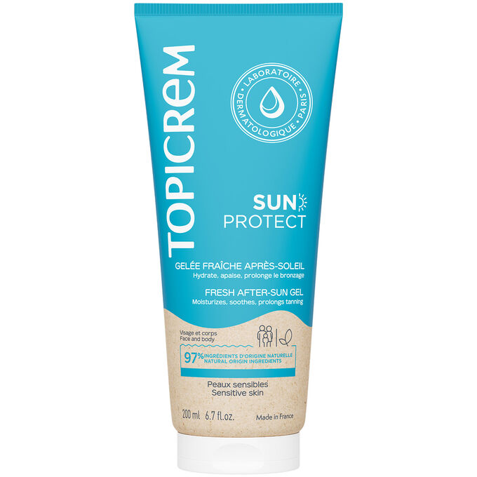 Топикрем Освежающее желе после загара, 200 мл (Topicrem, Sun Protect)