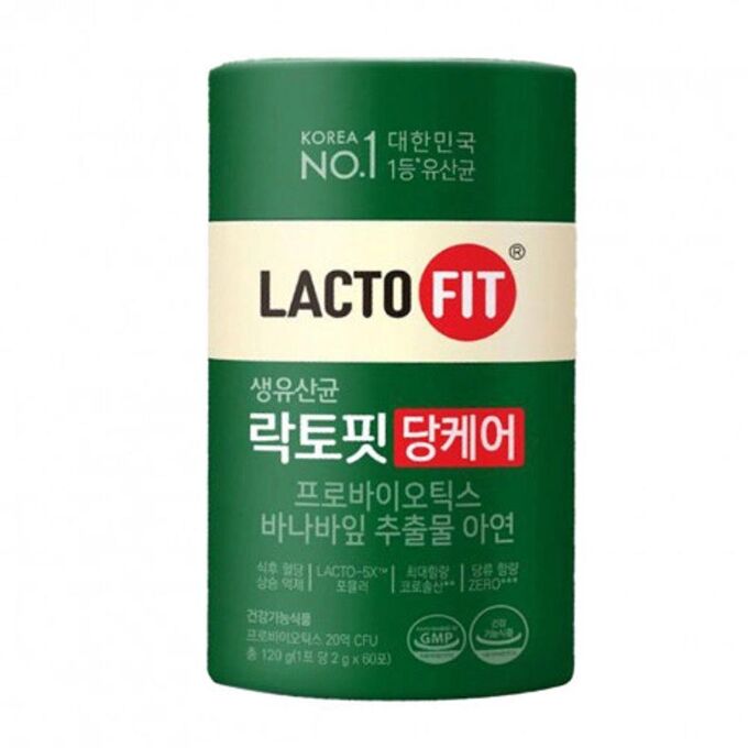 Пробиотики для контроля уровня сахара в крови LACTO-FIT BLOOD SUGAR CARE PROBIOTICS 2гр*60шт
