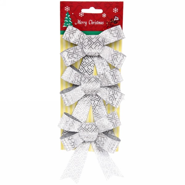 Новогодние штучки в фикс прайсе. Ёлочные банты серебро. Резинка бант фикс прайс. Новогодние штучки в фикс прайсе. Новогодняя декорация бант фикс прайс.