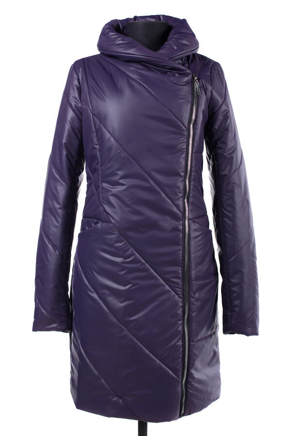 04-1723 Куртка демисезонная (Синтепон 150) Плащевка фиолетовый