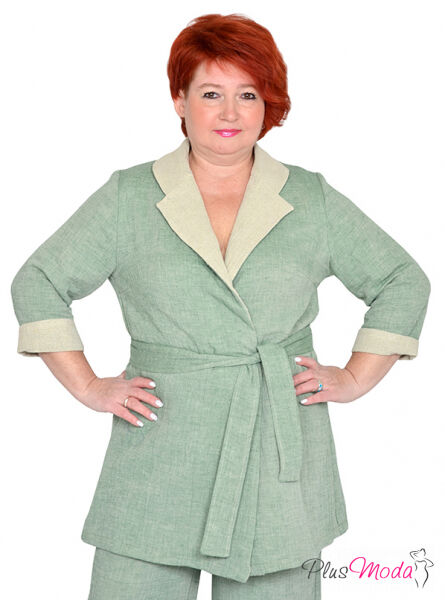 plusmoda Жакет Модель №1549 размеры 44-84