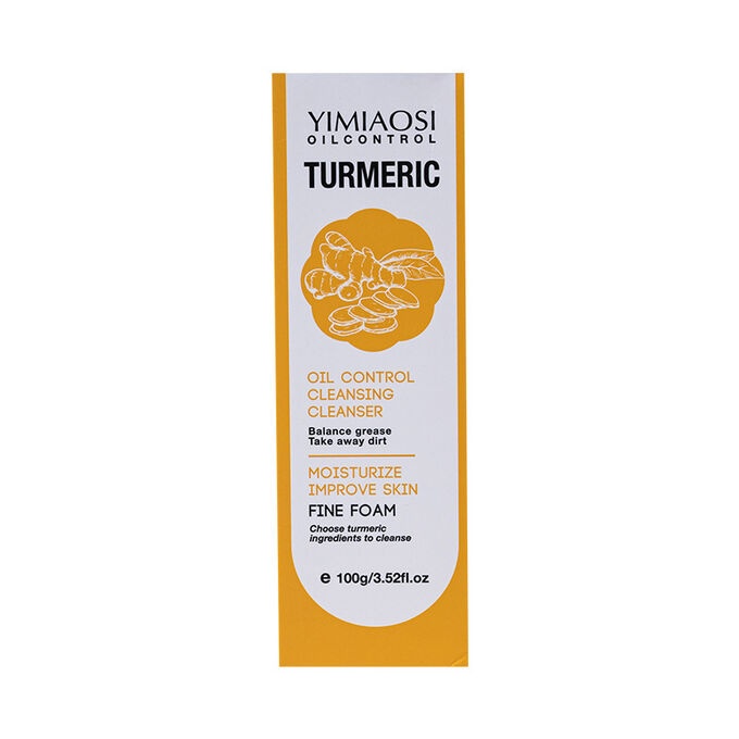 Пенка для умывания и очищения для жирной кожи Yimiaosi Turmeric Oil Control Cleanser