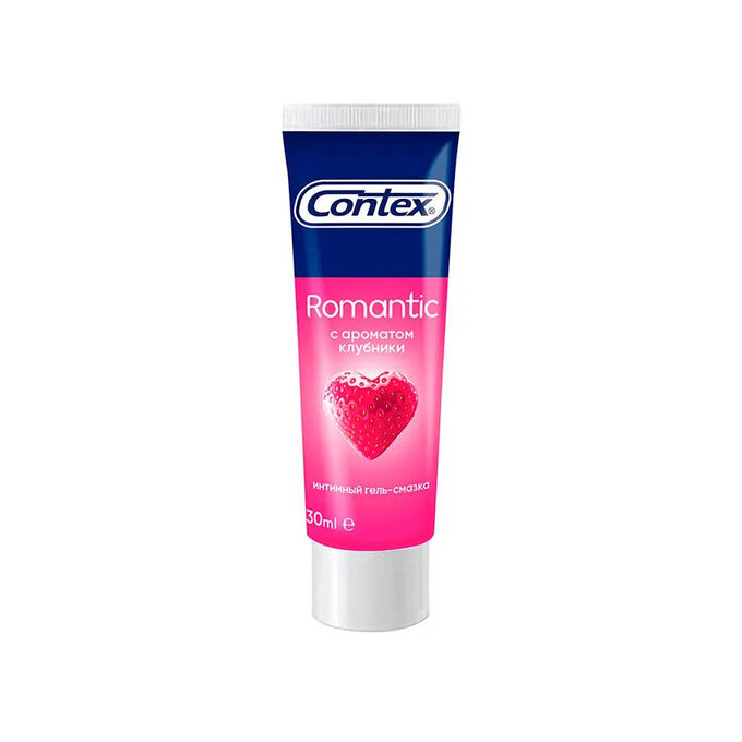 Бренд от Зуец CONTEX Romantic (с ароматом клубники) Интим гель-смазка 30мл