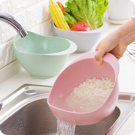 Дуршлаг — Сито для мытья риса и фруктов большое