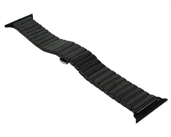 Ремешок Watch Series 42mm/44mm/45mm Ceramic 1-bead черный