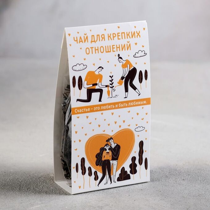 Треугольная упаковка чая