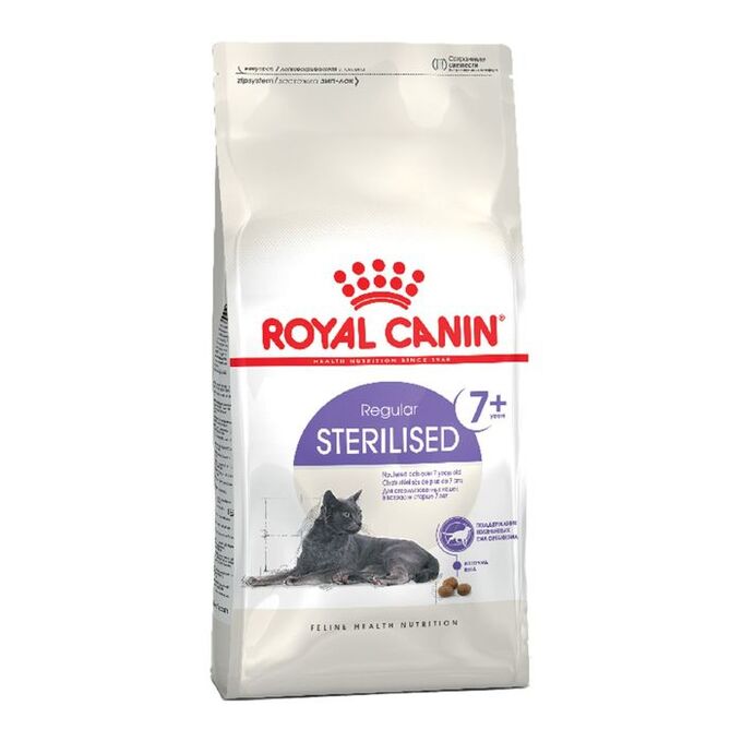 Сухой корм RC Sterilised + 7 для  стерилизованных кошек, 3.5 кг