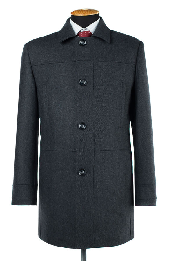 Империя пальто 07-0084 Пальто мужское утепленное (рост 182) (синтепон 150)