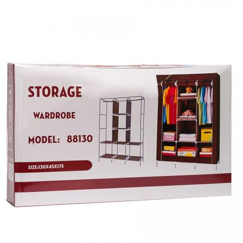 Складной каркасный тканевый шкаф Storage Wardrobe