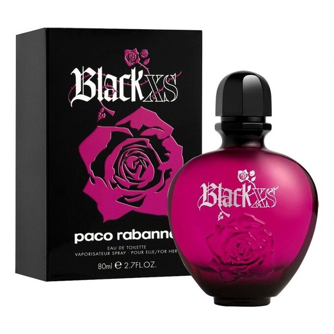 PACO RABANNE XS BLACK lady tester  80ml edt туалетная вода женская Тестер