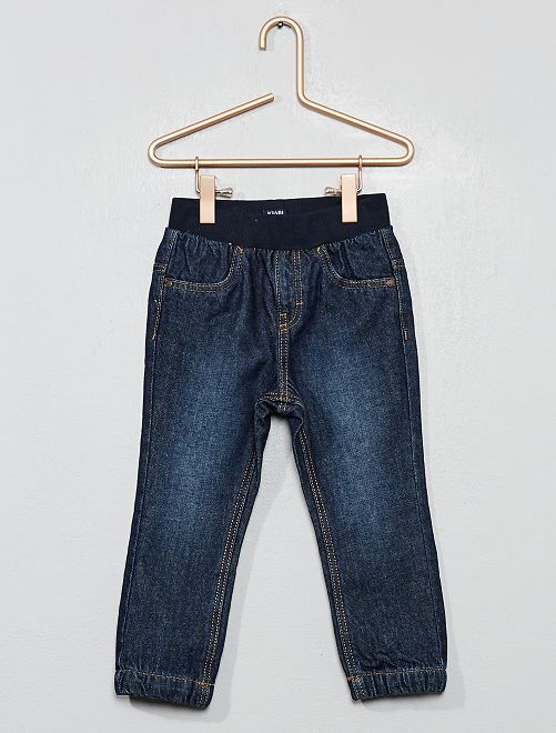 Спортивные брюки из джинсовой ткани