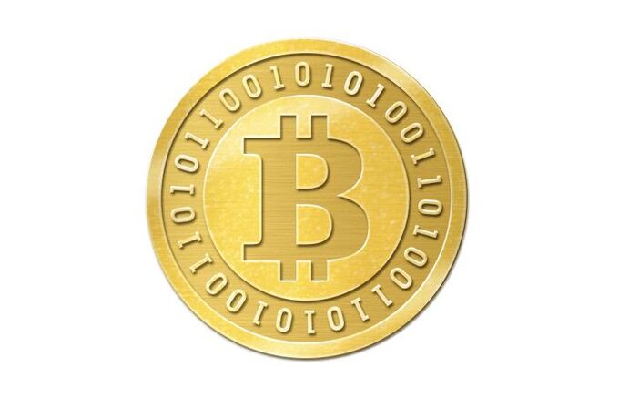 Шоколадные монеты «Bitcoin»