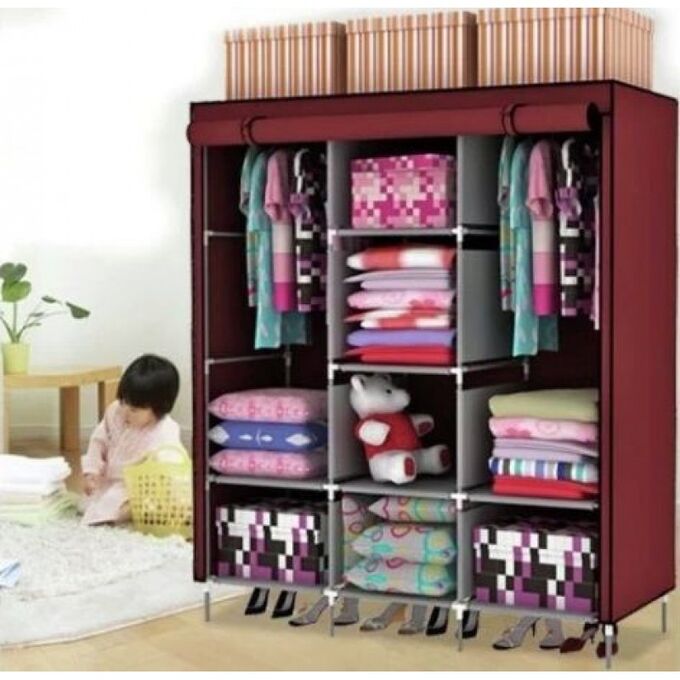 Тканевый шкаф storage wardrobe 88130