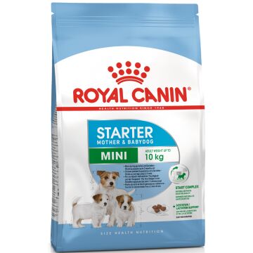 Royal Canin Mini Starter Mother&amp;babydog сухой корм для щенков мелких пород до 2-месяцев, а так же для кормящих и беременных сук 1кг АКЦИЯ!