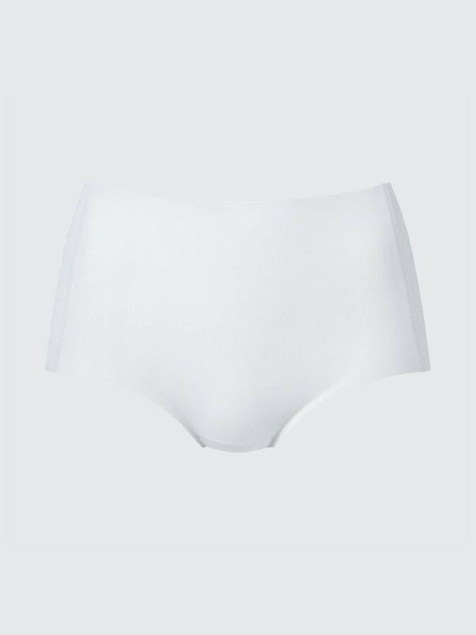 UNIQLO AIRism - бесшовные трусики-шорты с высокой талией - 50 LIGHTGREEN