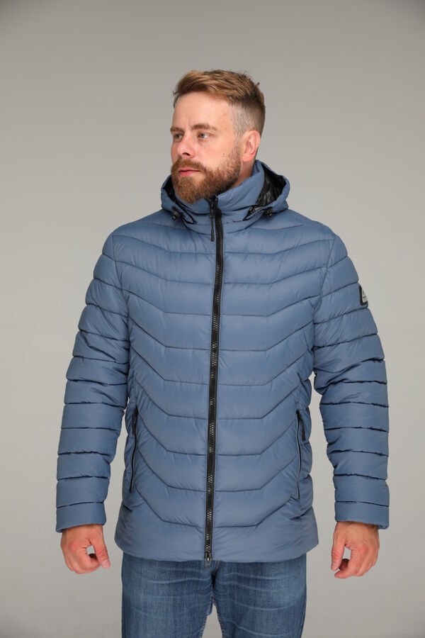 Riwear Куртка Модель ЗМ-10.26 Серо-Голубой