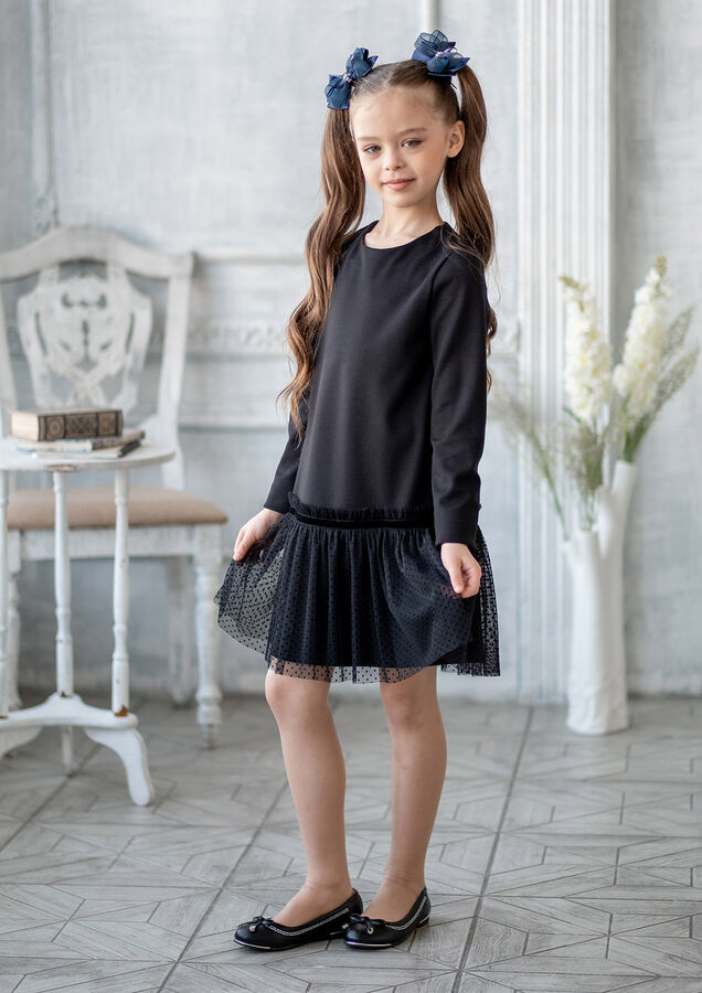 Лорена Платье школьное черный
