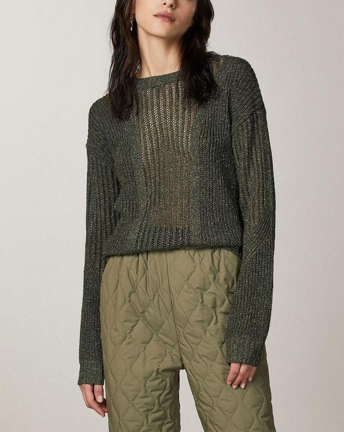 Patrizia Pepe КОФТА - FOREST LUREX