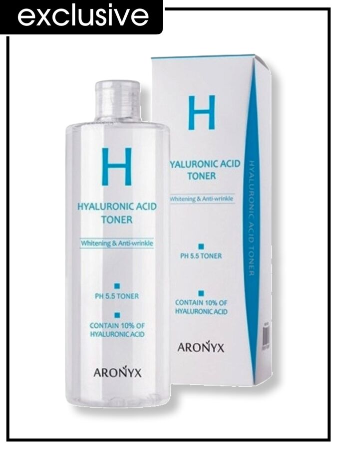 Aronyx Toner Hyaluronic Acid Тонер для лица с гиалуроновой кислотой, 500 мл