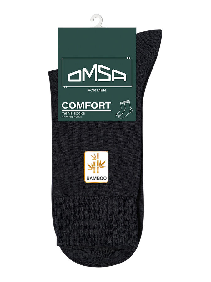 Носки мужские CLASSIC 205    Omsa классические гладкие всесезонные из бамбука