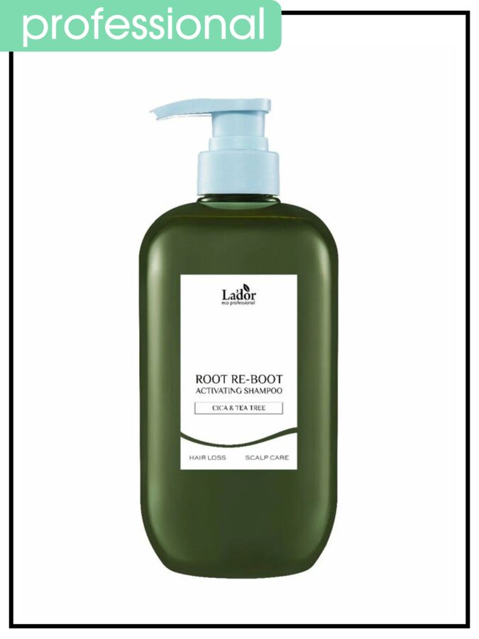 Шампунь для жирной кожи головы активирующий Lador Shampoo Root Re-Boot Activating Cica &amp; Tea Tree , 800 мл