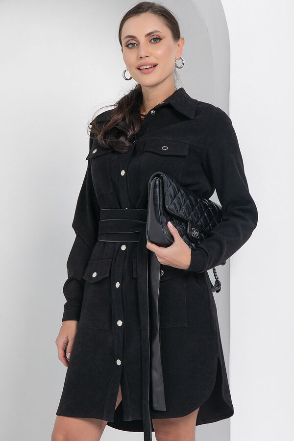 LT Collection Платье Виола (черное) П12262-44