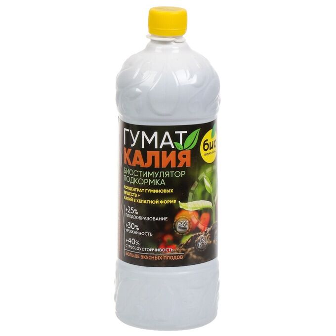 БИО Комплекс Удобрение Гумат Калия, жидкость, 1 л, Био-комплекс