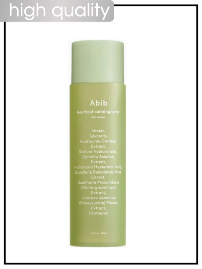 Abib Тонер для кожи успокаивающий с экстрактом хауттюйнии Toner Skin Booster Heartleaf Calming, 150 мл
