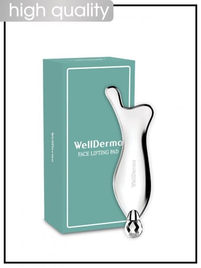 WellDerma Массажер для лица коррекции овала Face Lifting Pad, 1шт