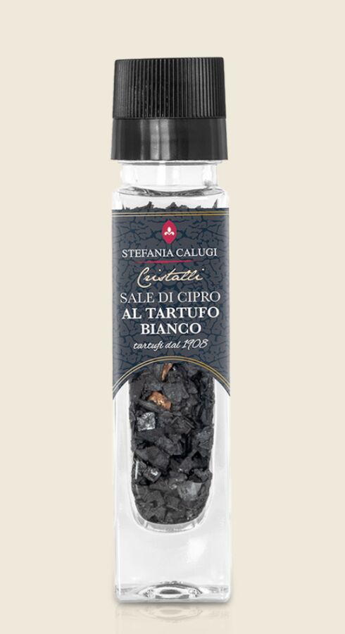 Stefania Calugi Tartufi Соль черная с белым трюфелем 45 г,
